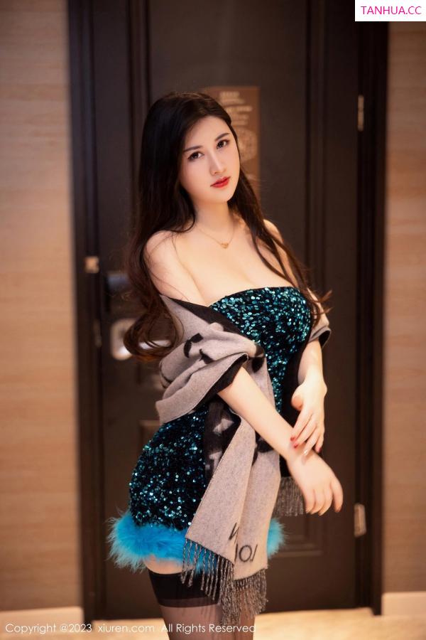 [XiuRen]高清写真图 2023.03.08 No.6384 诗诗kiki 黑丝美臀
